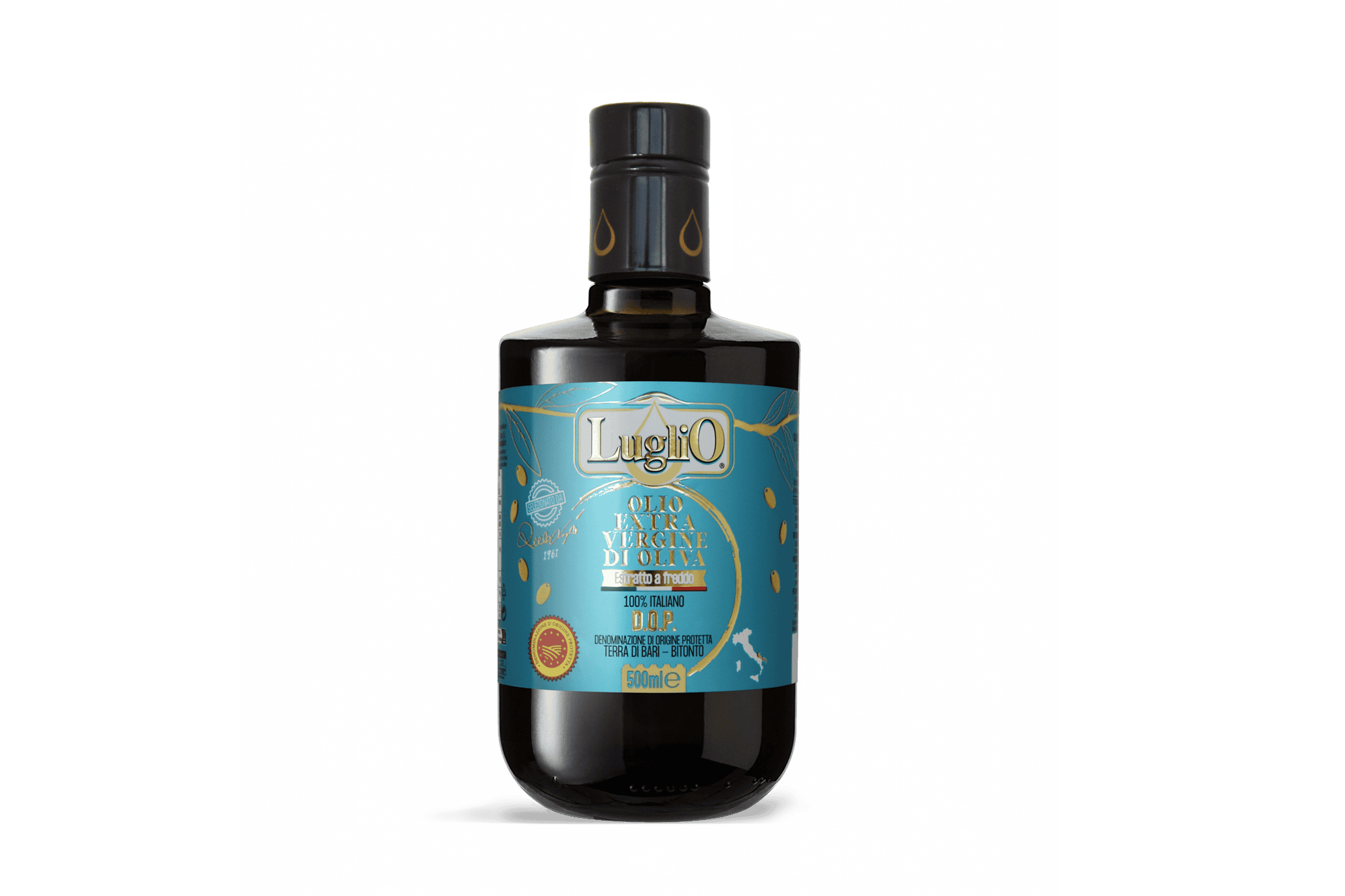 luglio signature selection evoo 100 ita dop 500ml (bottiglia century)